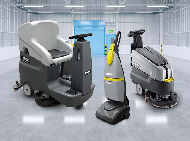 equipamentos para tratamento de piso da Lavor